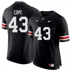 Men's Ohio State Buckeyes #43 Robert Cope Black Nike NCAA College Football Jersey New Style WHA7644II